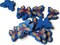 12 26mm Blue Wooden Butterfly Beads Wood Animal Beads Cute Moth Beads to String